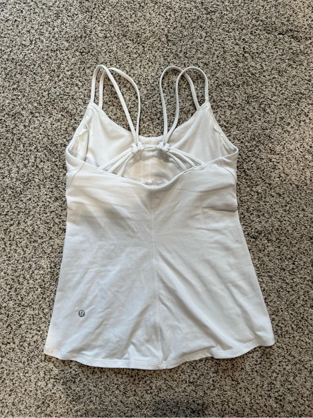 lululemon athletica White Double-Strap Camisole